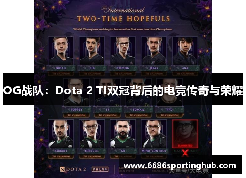 OG战队：Dota 2 TI双冠背后的电竞传奇与荣耀